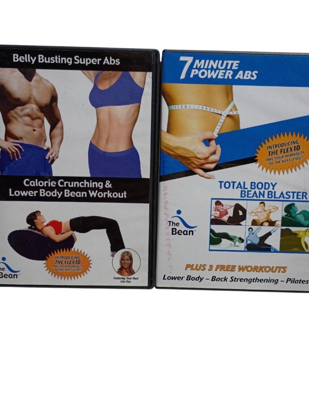 Belly Busting Super Abs & 7 Minute Power Abs fitness DVD's
